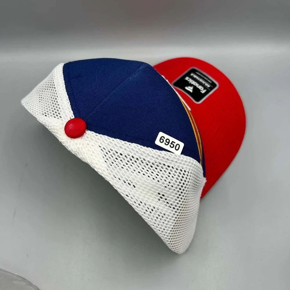 Colorado Rockies Trucker Hat Men Blue Red NHL Fanatics Snap Back Cap Cotton New